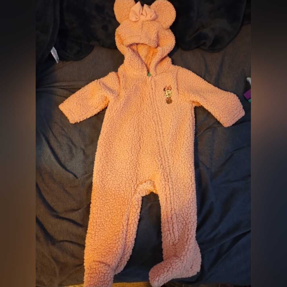 Disney Minnie Mouse Fleece One Piece
